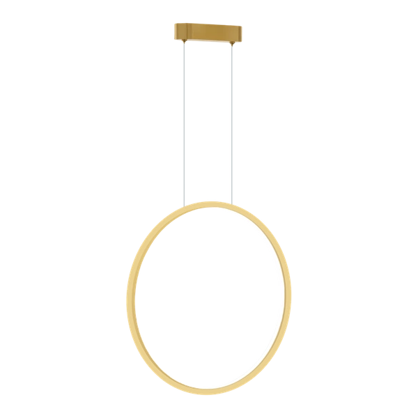 Lampa wisząca SATURNO, złota, 28W LED, barwa neutralna 4000K, ML8855