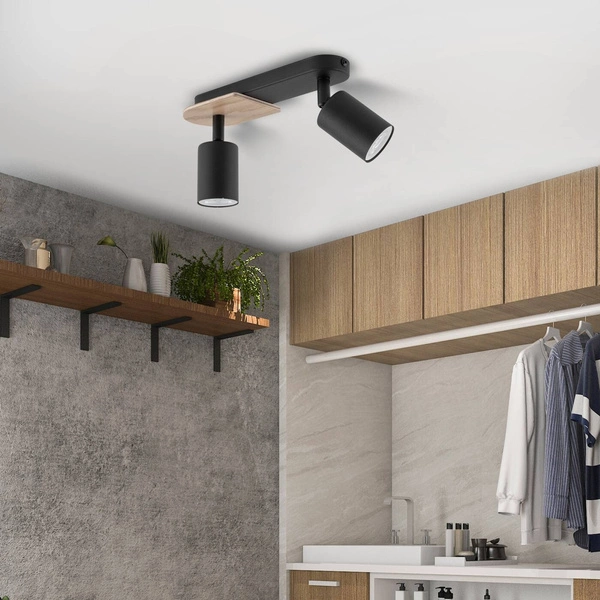 COVER WOOD LAMPA SUFITOWA 2 PŁ 4674