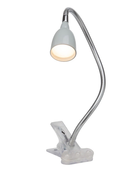 Lampa stojąca Brilliant Anthony x Chrom Satynowany Metal/Plastik