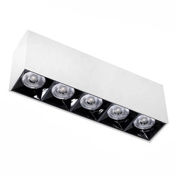 Lampa liniowa natynkowa 15w 3000K biało-czarna JDL-3T