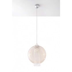 Lampa Wisząca CAMILLA SL.0267 Szampański 1xE27