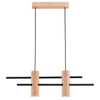 Lampa wisząca ALFA CZERIN DREWNIANA 2xGU10 60cm | 62531