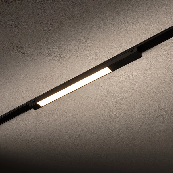 Oprawa liniowa LINE LED UT-LVM 12W 3000K 1000lm dług.37.5cm | Czarny 11307