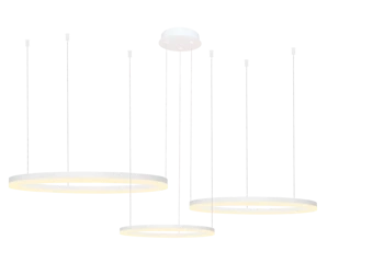 Azzardo HALO PENDANT 100+80+60 CCT WH + REMOTE CONTROL 4974