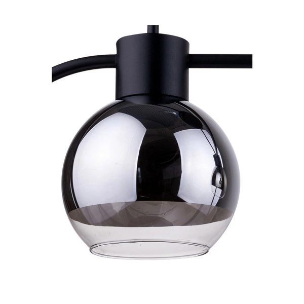 Lampa sufitowa plafon elipsa LINDA 2 PL czarny 31889