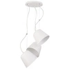 Lampa wisząca TIKET biała 3 pkt