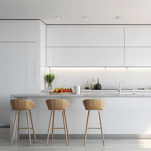 Oprawa podtynkowa Redondo Biały 1xAR111 GU10