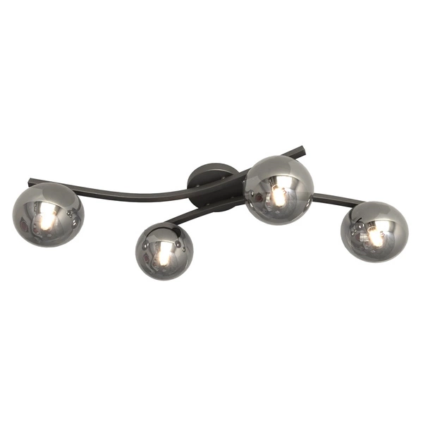 Lampa sufitowa Emibig OPUS 4 BL GRAFIT 1391/4