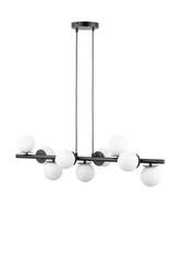 Lampa Sigma AVOLA zwis kulki 9 czarne/białe 40789