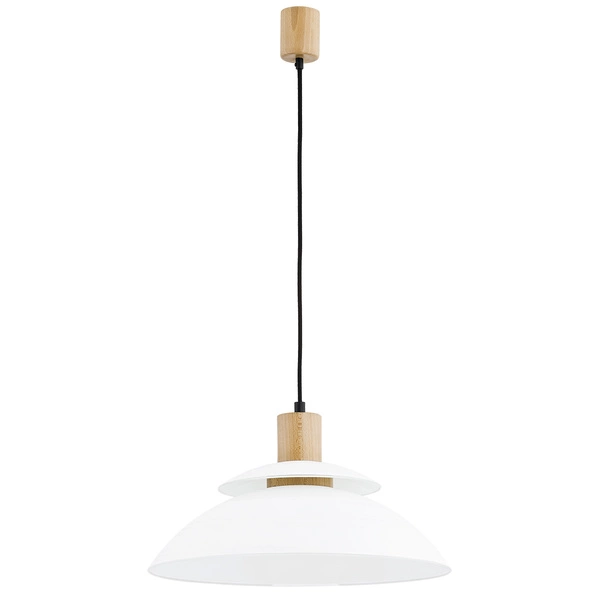 Lampa wisząca ALFA TROPIC DREWNIANA 1xE27 44cm | 60356
