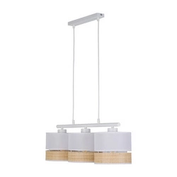 PAGLIA NEW WHITE LAMPA WISZĄCA 3 PŁ LISTWA 4776