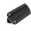 Profil LED P3-1 narożny 45° 100cm | do osłonek C1/C4/C13 | czarny