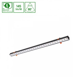 ALLDAY INSPIRE IN DARK LIGHT 80st BIAŁY 830 17W 230V 560mm CZARNY