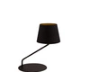 Stylowa lampka biurkowa stołowa nocna LIZBONA LAMPKA czarny/miedziany 50226