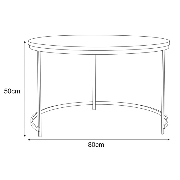Meble dekoracyjne KS-29 STOLIK z serii KAJA HOME