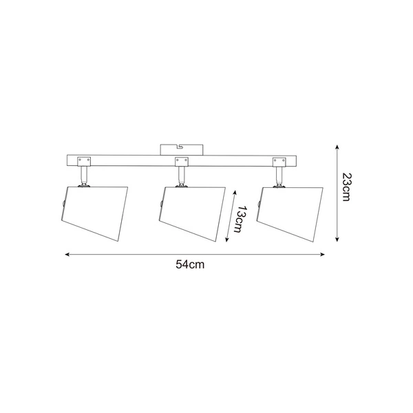 P22077-3TU ELTI SPOT CZARNY/BLACK