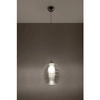 Nowoczesna lampa Wisząca ALVARO SL.0277 chrom/grafit 1xE27