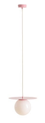 Aldex LAMPA WISZĄCA LOOP BABY PINK M E27 | Różowy 1125G18_M