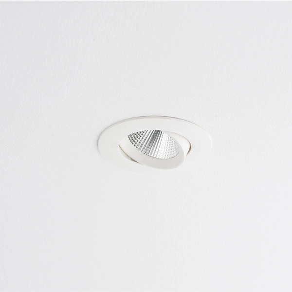 Lampa podtynkowa EGINA LED szer. 11cm 10W barwa ciepła 3000K | biały 10551