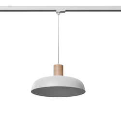 Lampa wisząca INDY biała E27 4000K 7,5W 690lm