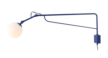 Aldex KINKIET SOHO GLASS DUŻY COBALT 1105C25_D