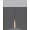 Lampa wisząca SULA , naturalne drewno/biały, 1x40W GU10, SL.1100