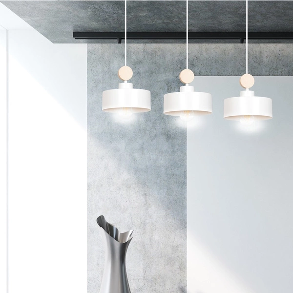 Lampa wisząca Emibig TUNISO 3 Biały 583/3