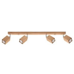 Nowoczesny Plafon KEKE 4 dąb SL.1038-0