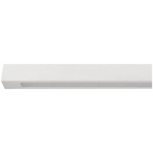 Lampa sufitowa plafon FUTURA STEEL LUX 18W 96cm neutralna 4000K | biały
