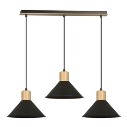 Lampa wisząca Emibig ROWEN 3 Czarny 1044/3