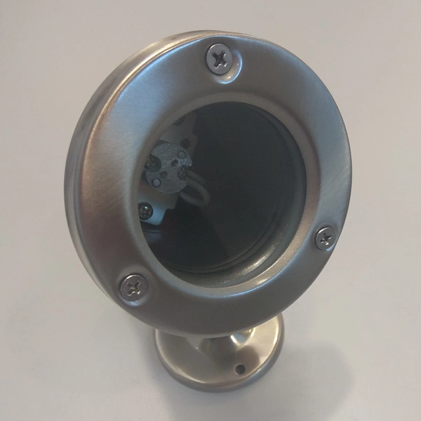 Reflektor Ogrodowy GU 5.3 srebrny Emy 7062 pod wodę w nowoczesnym stylu