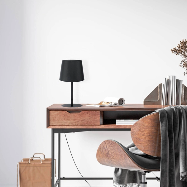 Nowoczesna lampa stołowa MAJA BLACK 2936 1xE27 2936