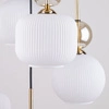 SOPHIA COGNAC WHITE LAMPA WISZACA 5XE14