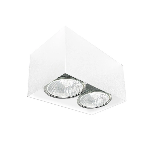 Plafon Cage out mini 0-2 - Biały (70 mm) 1077 Antigo