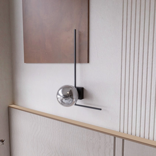 Lampa sufitowa Emibig IMAGO 1F Czarny/GRAFIT 1131/1F