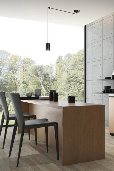 Lampa wisząca Emibig TRAKER 1 BL/Czarny 524/1