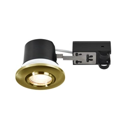 Oprawa wpuszczana UMBERTO GU10 7.5W Aluminium | Mosiądz