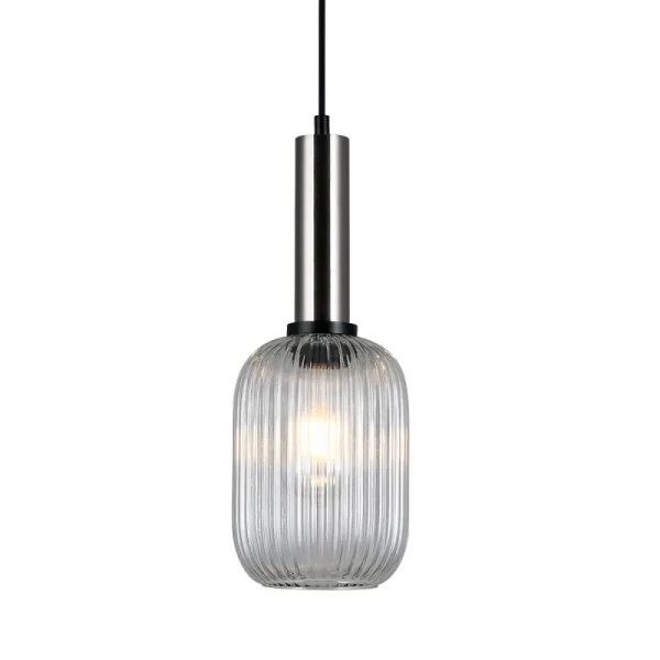 Lampa wisząca ANTIOLA śr. 15cm E27 | nikiel
