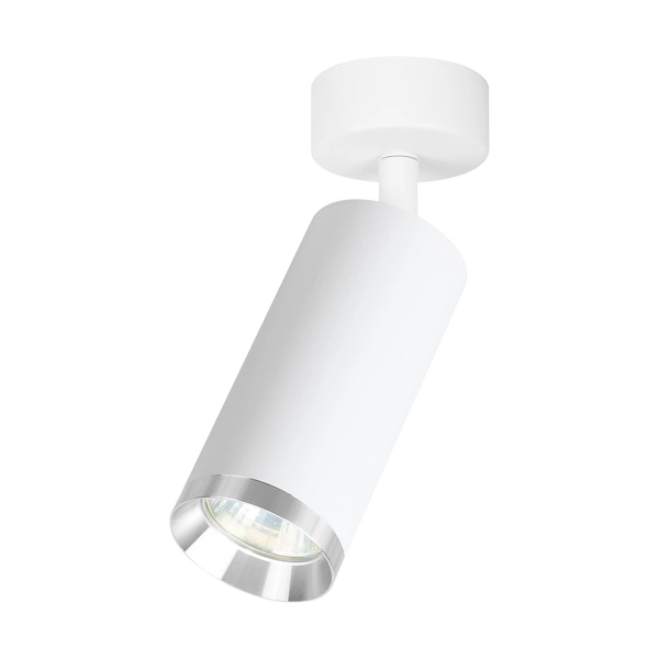 Oprawa Mica Spot Biały + Chrom 1xGU10