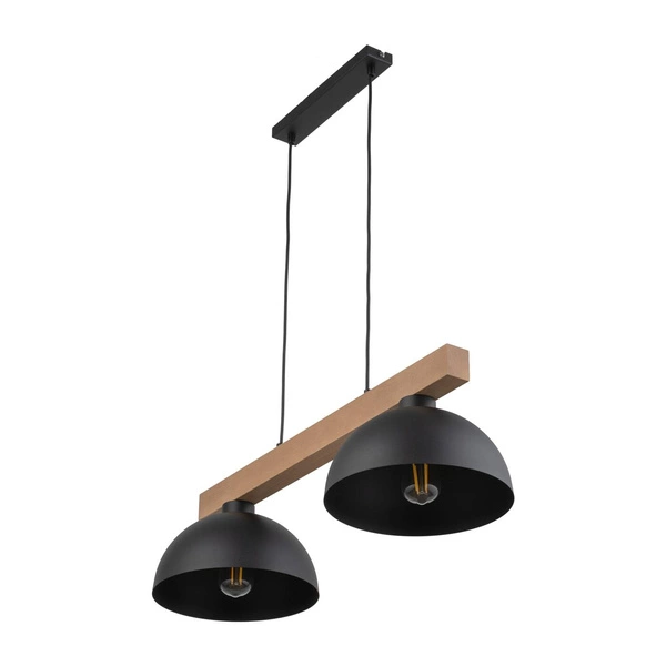 OSLO BLACK LAMPA WISZĄCA 2 PŁ 4711