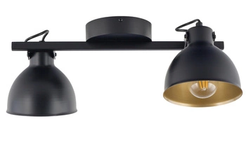 Lampa Sigma MARS plafon 2 czarny/złoty 32268