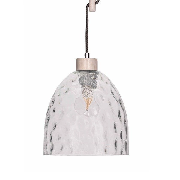 Lampa wisząca AURA przeźroczysta 30cm 1458132