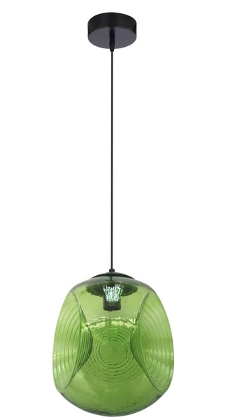 Lampa wisząca CLUB 31-51226 zielona 1x60W E27
