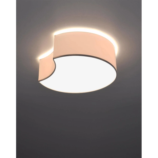 Plafon CIRCLE 1, SL.1050, biały, 2x60W E27