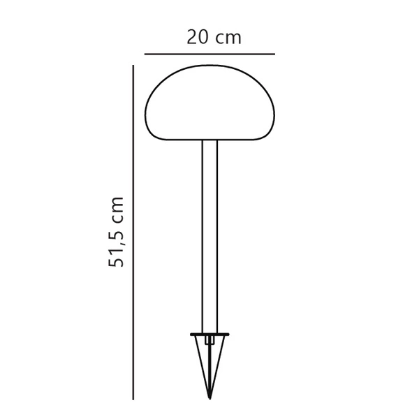 Lampa z przenośna na akumulator SPONGE LED 2700K Biała ciepła Plastik | Biały