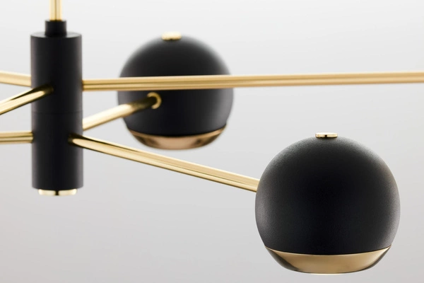 Nowoczesny Żyrandol MOKA wys. 47-69cm 3xG9 3xGU10
14W IP20 | Złoty