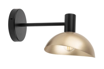 Lampa Sigma ARTIS kinkiet czarny/złoty 40570