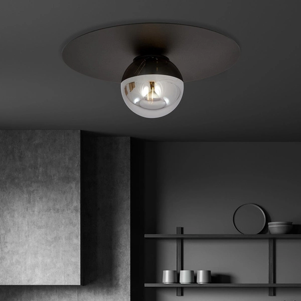 Lampa sufitowa Emibig SOLAR 1 Czarny/GRAFIT 1128/1