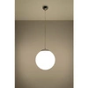 Lampa wisząca Sollux UGO 30  Stal, Szkło, Biały, 60W, SL.0264