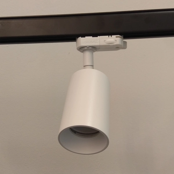 Lampa spot na szyno przewód 3 fazowy CROSTI LACCE track GU10 biały
